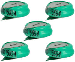 VHBW Gombelem Akkumulátor 1/V80H - 80 mAh 1, 2 V NiMH - elektrohungary - 9 400 Ft