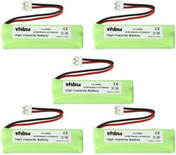 VHBW Akkumulátor GPHC05RN01, GP1010, VT50AAAALH2BMJZ - 500 mAh 2, 4 V NiMH