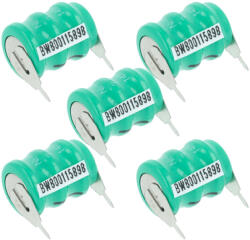 VHBW Gombelem Akkumulátor V40H 2 tűs - 40 mAh 3, 6 V NiMH - elektrohungary - 8 800 Ft