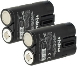 VHBW Akkumulátor Kodak KAA2HR helyett - 2000 mAh 2, 4 V NiMH