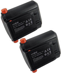 VHBW Akkumulátor Gardena BLi-18, 9839-20, 9840-20 - 2500 mAh 18 V Li-Ion - elektrohungary - 44 300 Ft