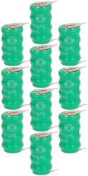 VHBW Gombelem Akkumulátor V40H - 40 mAh 4, 8 V NiMH - elektrohungary - 31 600 Ft
