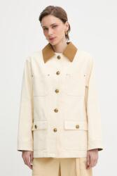 Luisa Spagnoli női pamut átmeneti kabát - bézs L