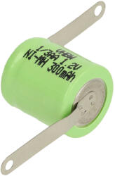 VHBW Gombelem Akkumulátor 1/3AA - 300 mAh 1, 2 V NiMH - elektrohungary - 4 300 Ft
