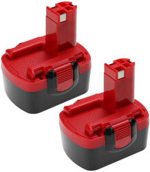 VHBW Elektromos szerszám akkumulátor Bosch 2 607 335 263, 1617S0004W - 2500 mAh 14, 4 V NiMH
