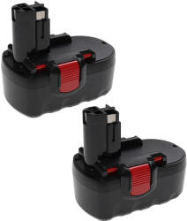 VHBW Elektromos szerszám akkumulátor Bosch 2 607 335 278, 2 607 335 266 - 3300 mAh 18 V NiMH