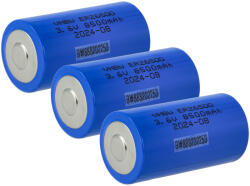 VHBW C Méretű Akkumulátor ER26500 - 8500 mAh 3, 6 V Li-SOCl2 - elektrohungary - 19 800 Ft