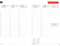 Realsystem 2025/2026 fraktál tanári zsebkönyv (5311-62) - tintasziget