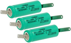 VHBW Modellkészítő Akkumulátor 2/3AAA - 400 mAh 1, 2 V NiMH - elektrohungary - 6 900 Ft