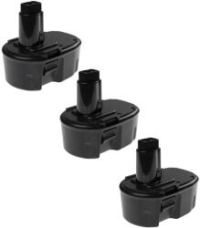 VHBW Elektromos szerszám akkumulátor DE9092, DE9091, DE9094, DC9091, DE9038 - 3300 mAh 14, 4 V NiMH - elektrohungary - 40 900 Ft