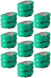 VHBW Gombelem Akkumulátor 3/V150H - 150 mAh 3, 6 V NiMH - elektrohungary - 40 200 Ft