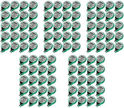 VHBW Gombelem Akkumulátor 1/V40H 2 tűs - 40 mAh 1, 2 V NiMH