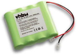 VHBW Univerzális Akkumulátor 4x AA Mignon - 2000 mAh 4, 8 V NiMH