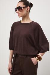 MEDICINE női vászon pulóver - barna XL