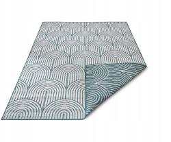 Mojdywan Teraszszőnyeg 120x170, zöld krémszínű kétoldalas, lapos szövésű zsinóros (105853)