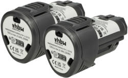VHBW Elektromos szerszám akkumulátor AEG 4932352824, 584932, 4932, 3520, 3526 - 2000 mAh 12 V Li-Ion