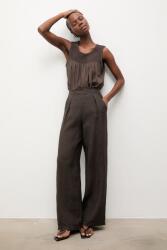 Answear. LAB női vászon alsó - barna XS