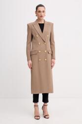 Elisabetta Franchi női viszkóz kabát - barna 34