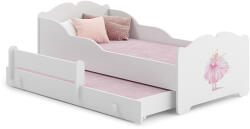  ANNA 160x80 Kétszemélyes ágy Koronás hercegnő