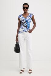 Morgan átlapolós női - kék L