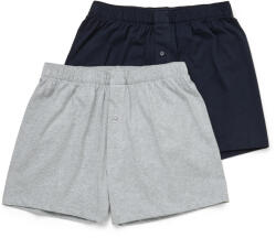 Tchibo - 2 férfi jersey boxeralsó, szürke/fekete