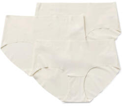 Tchibo - 3 női magas derekú Magic Cut alsó - nő - méret M 40/42 - fehér