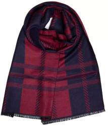 Agrafka Férfi sál rojtos mintákkal Elegáns (bordó) (5904824744025)