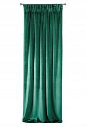 Eurofirany Sötétítő függöny 140x270 Villa sötét zöld szalagos (315126)