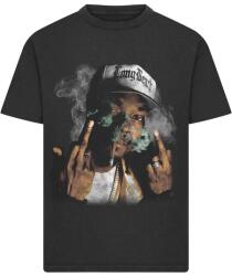 Mr. Tee Snoop Dogg don't blaze it up Heavy Oversize Vintage Tee black