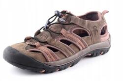  Könnyű Sportos Erős Bőr Szandál Sahara barna méret 46 (sahara)