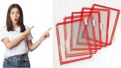 Tarifold Bemutató panelek Tarifold A4 [10] piros (114003 TR)