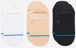 Stance zokni Icon No Show 3 pár - bézs 35/37