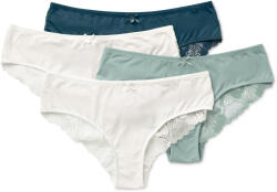 Tchibo - 4 női brazil alsó - nő - méret XL 48/50 - fehér