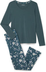 Tchibo - Női pizsama - nő - méret XL 48/50 - zöld/virágos - tchibo - 7 995 Ft