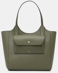 Furla táska női bőr Lea M Tote - zöld Univerzális méret