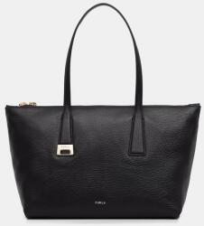 Furla shopper női bőr Olivia M Tote - fekete Univerzális méret