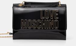 Love Moschino keresztpántos táska női műbőr - fekete Univerzális méret - answear - 60 990 Ft