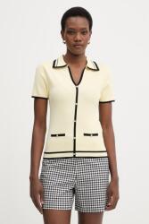 Morgan női blúz viszkózzal - sárga S