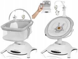 Lionelo Babaágy Hintaágy Pilot Bella Set 2in1 Grey Concrete (R-L0U1056)