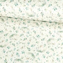 Pasja Art Menta Nyuszik Dekorációs Szövet Húsvét 150cm Jacquard (miętowe królisie)