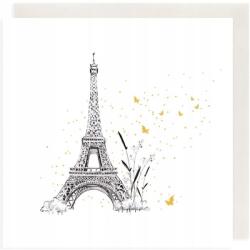  Aranyozott Négyzet CL3805_BL Eiffel Torony
