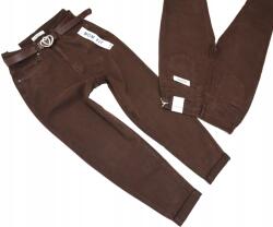 M. Sara Női Nadrág Mom Fit Farmer Magas Szárú Laza Szárú Csokoládé 42/XL