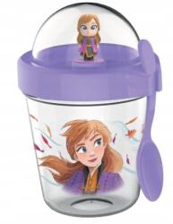 Disney Frozen Anna Kubek z Figurką i Łyżeczką Zestaw Prezentowy 350ml