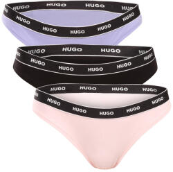 HUGO 3PACK női tanga HUGO többszínű (50545680 964) L