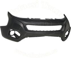 Fiat Fiorino 2016- - Első lökhárító, fekete (Cargo base)