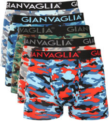 Gianvaglia 5PACK Férfi boxeralsó Gianvaglia többszínű (GVG-5077) XL