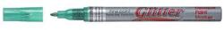Uchida Marker Uchida DecoColor Glitter varf rotund 1.0 mm verde (UCH20010160004)