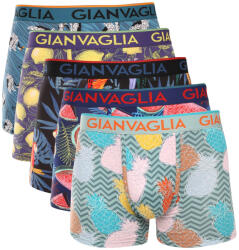 Gianvaglia 5PACK Férfi boxeralsó Gianvaglia többszínű (GVG-5072) XXL
