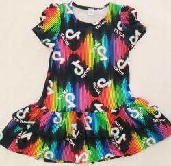  Kiárusítás Lány ruha TlK T0K rövid ujjú fekete méret 104