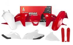 RTECH Full Plastic Kit 7 Pcs With Front Headlight Plastic & Fork Protectors - R-kitgas-oem-621 (r-kitgas-oem-621)
